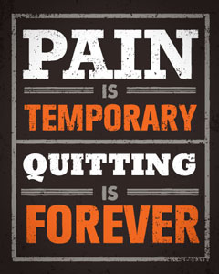 Quitting is Forever